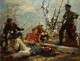 The Midday Rest by Henry Scott Tuke